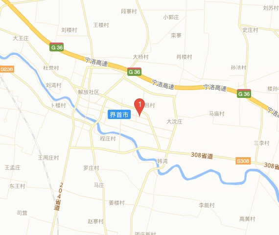 界首最新地图,界首最新地图与一段温馨的寻友之旅