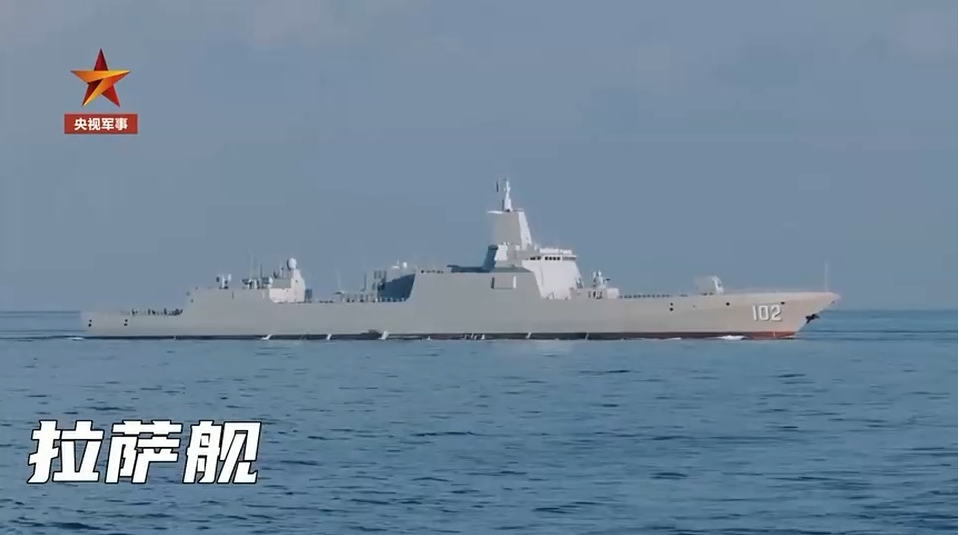 中国万吨大驱最新动态，时代巨轮扬帆远航