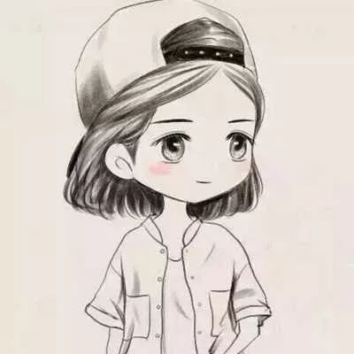 动漫女素描，一笔一画的艺术之旅，自信与成就感的源泉