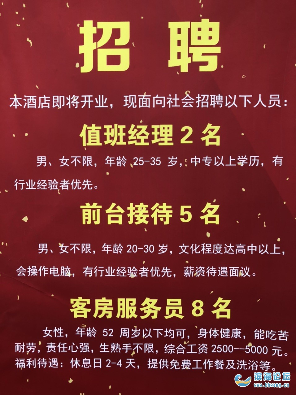 娄底酒店最新招聘日常趣事概览