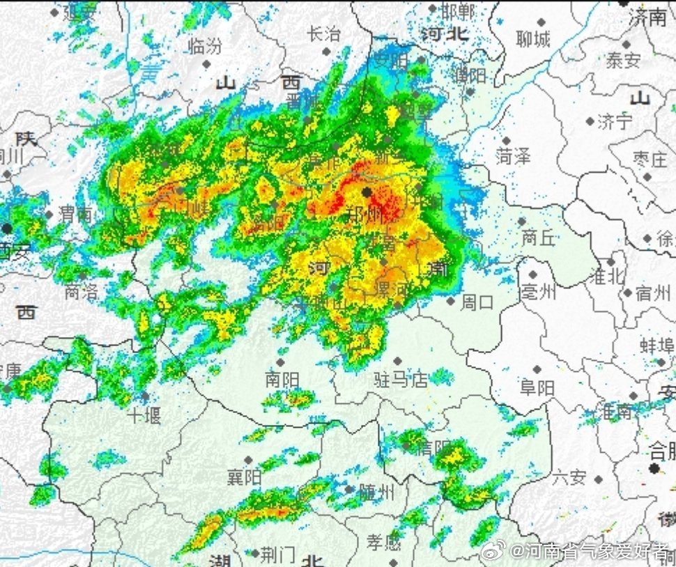 最新河南气象云图解析及实时天气状况关注